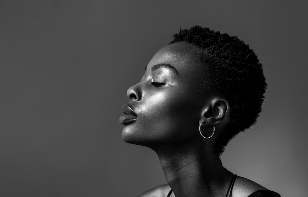 beautiful-african-woman-monochrome-portrait