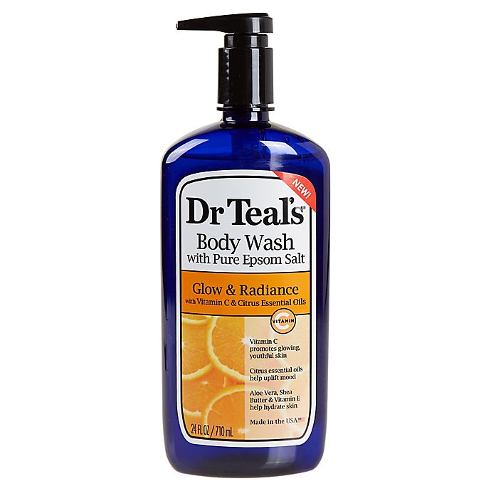 Dr Teal’S Glow & Radiance Body Wash With Pure Epsom Salt And Vitamin C