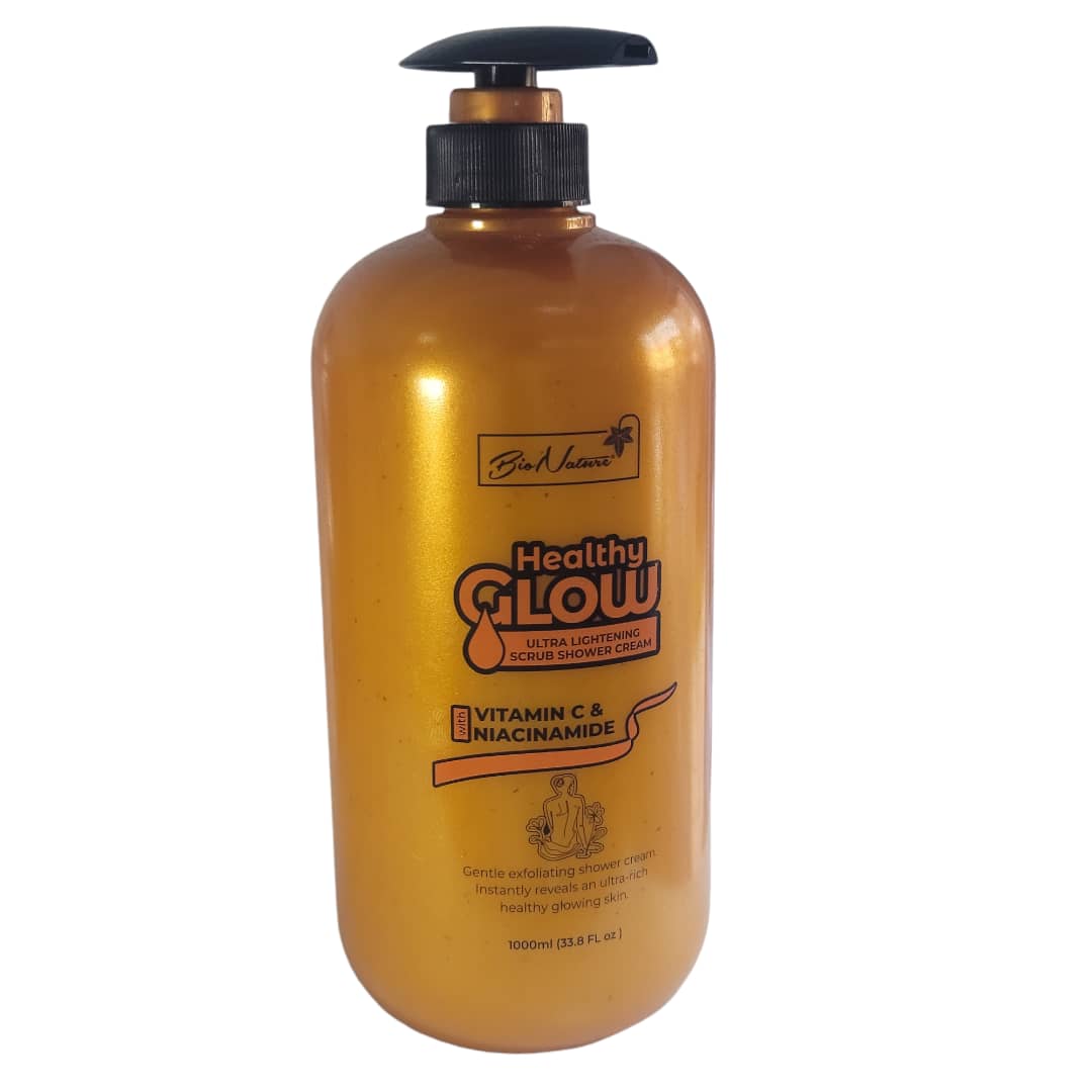 BIO NATURE Healthy Glow Ultra Lightening Body Wash With Vitamin c & Niacinamide 1000ml