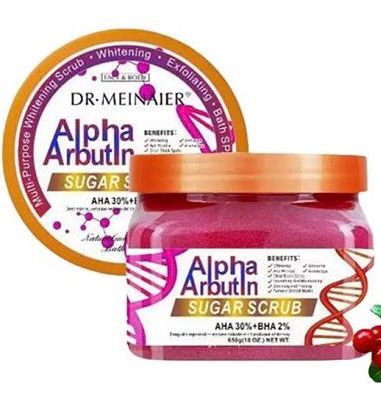 Dr Meinaier  Alpha Arbutin Sugar Scrubs