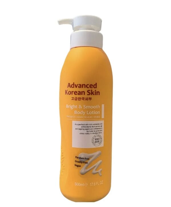 Advanced Korean Skin Bright & Smooth Body Lotion 500ml