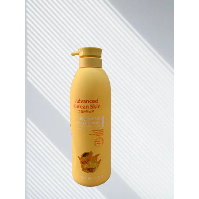 Advanced Korean Skin Bright and Fair Vit C & Vit E Body Gel Wash | 1200ml