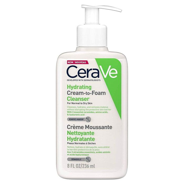 Cerave Hydrating cream to foam cleanser 8oz