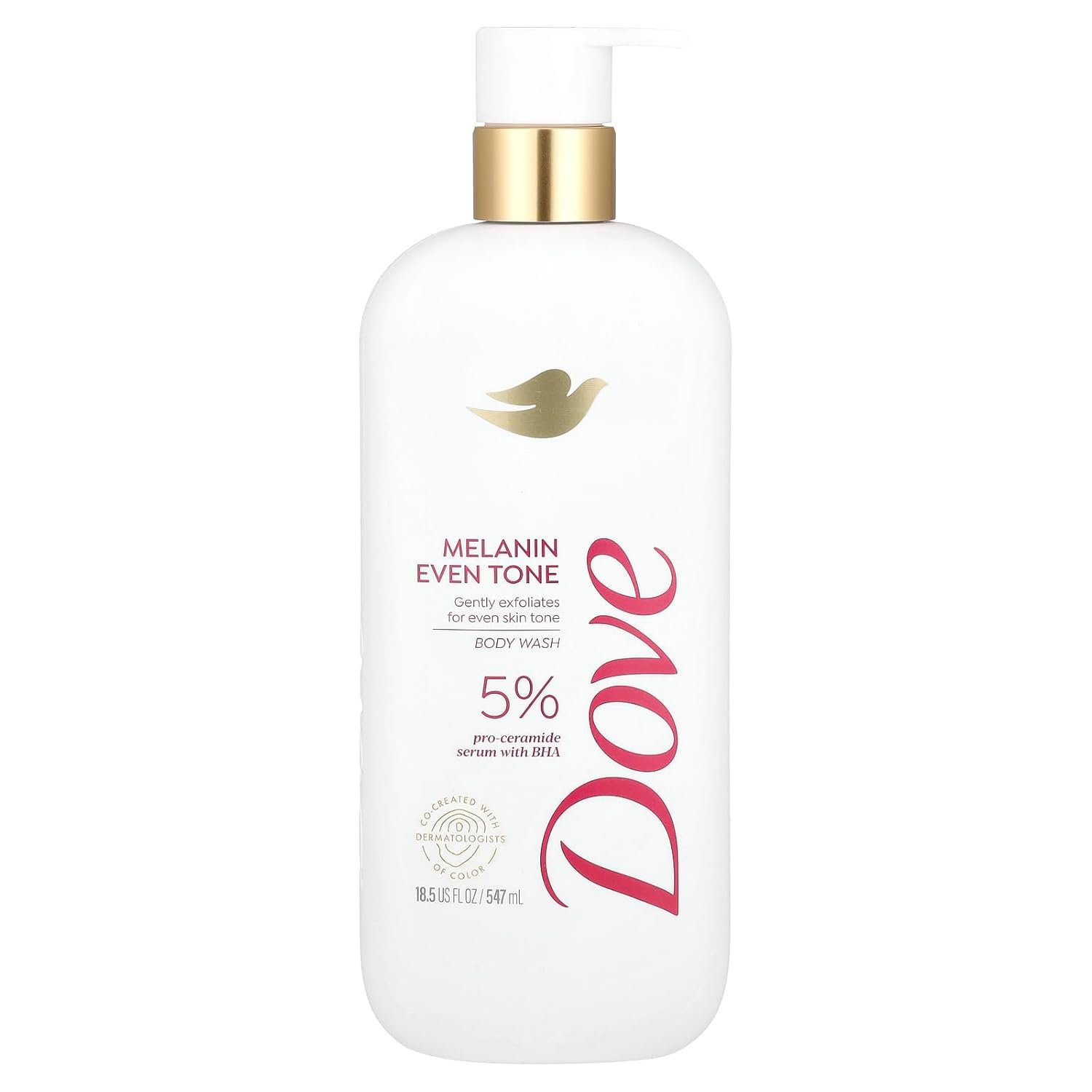 Dove Exfoliating Body Wash Melanin Even Tone – 547ml