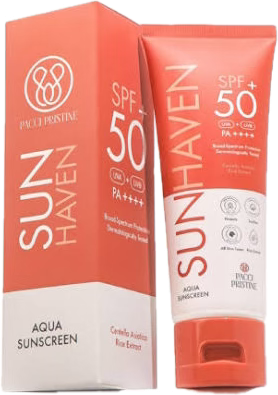 Pacci Pristine Sun Haven Aqua Sunscreen - SPF 50 - 80ml